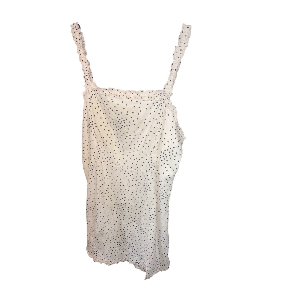 Romantic Polka Dot Smocked Mini Dress Cottagecore Summer Urban Outfitters NWT - Picture 3 of 12